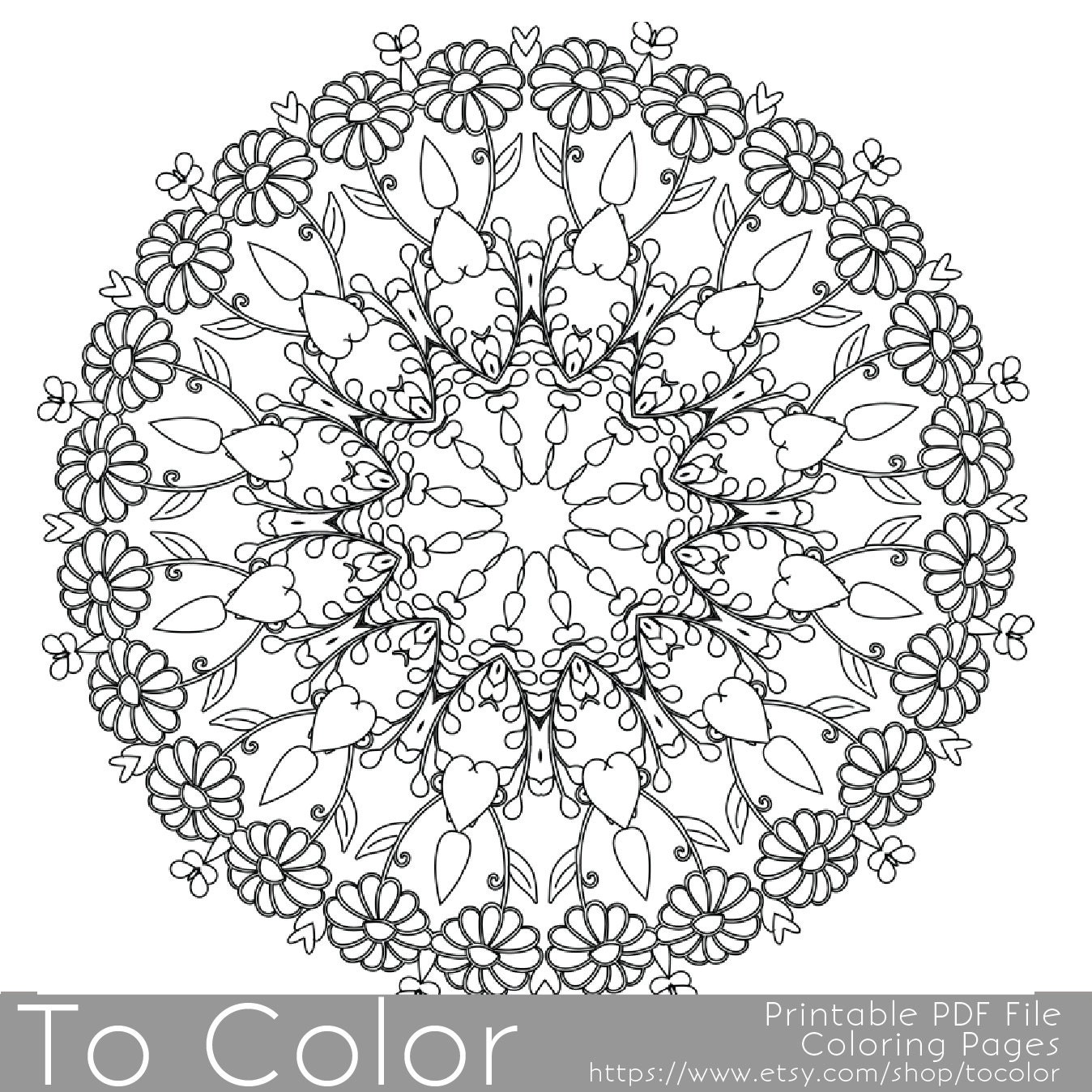 Intricate Printable Coloring Pages for Adults Gel Pens