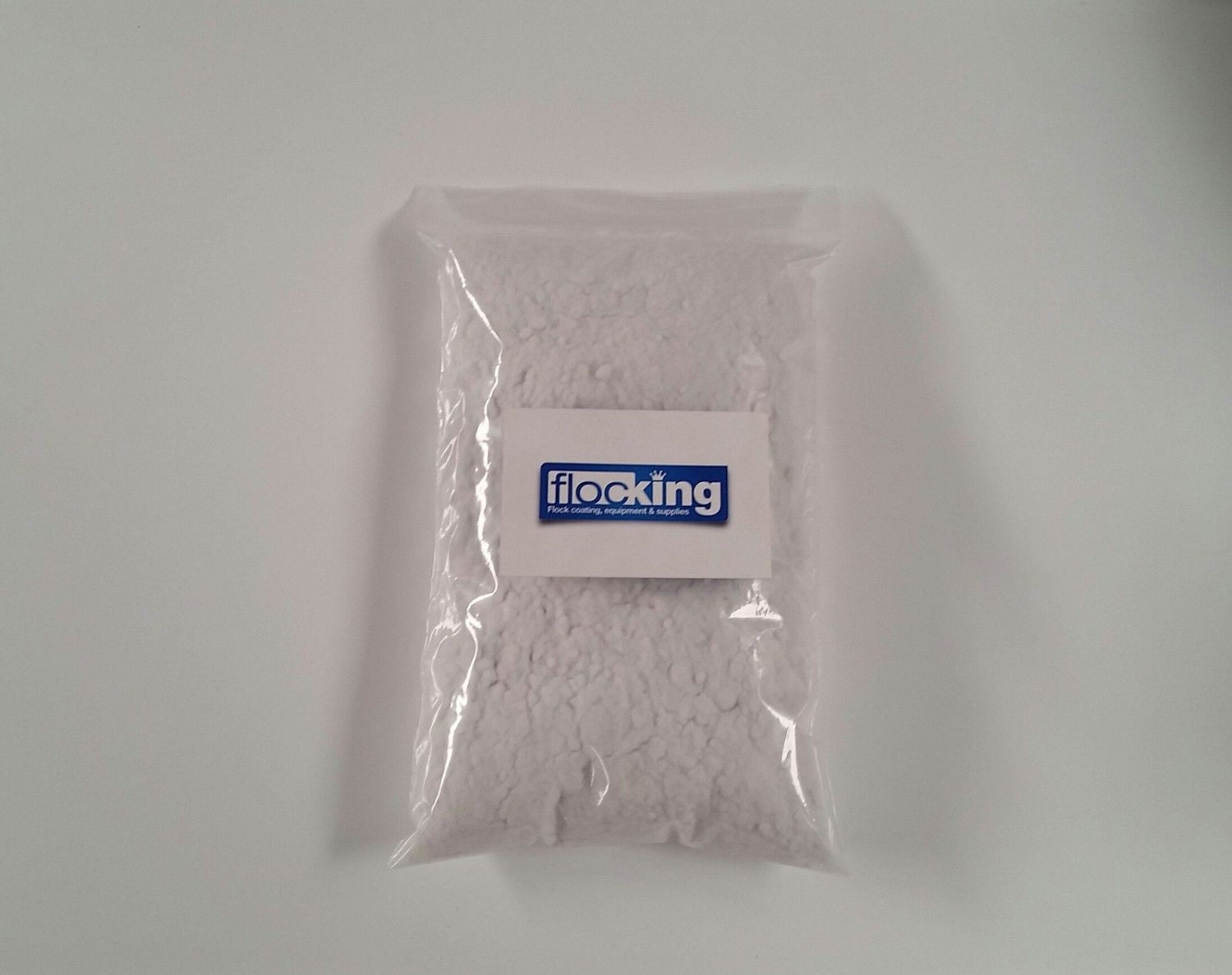 FK140 50g White FLOCK FIBRES Flocking Fibers by FlockingUK