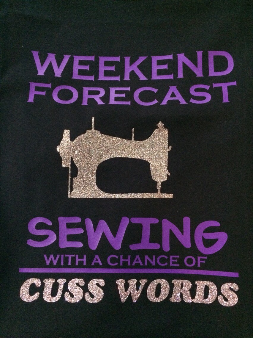 Weekend forecast sewing