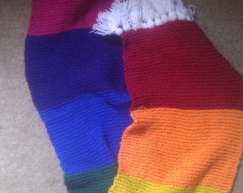 Tassle Rainbow Scarf