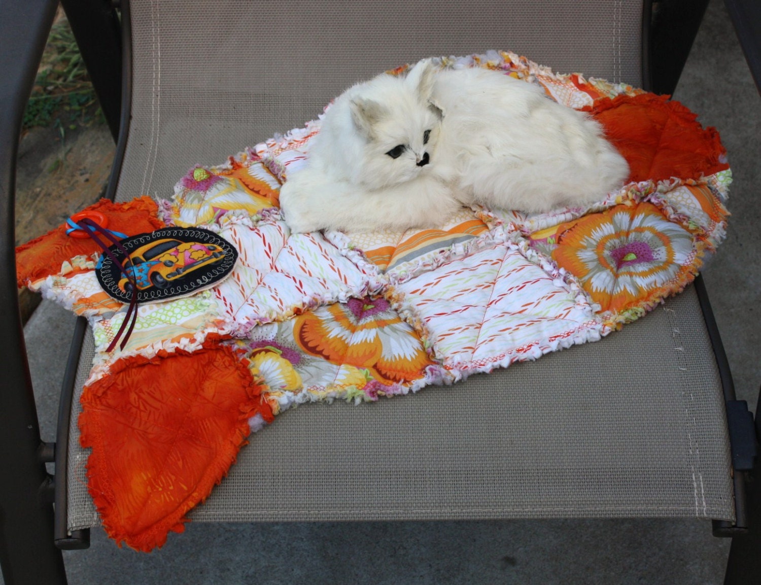 Catnip Fish Mat Orange Cat Bed Cat Blanket Catnip Mat Fish