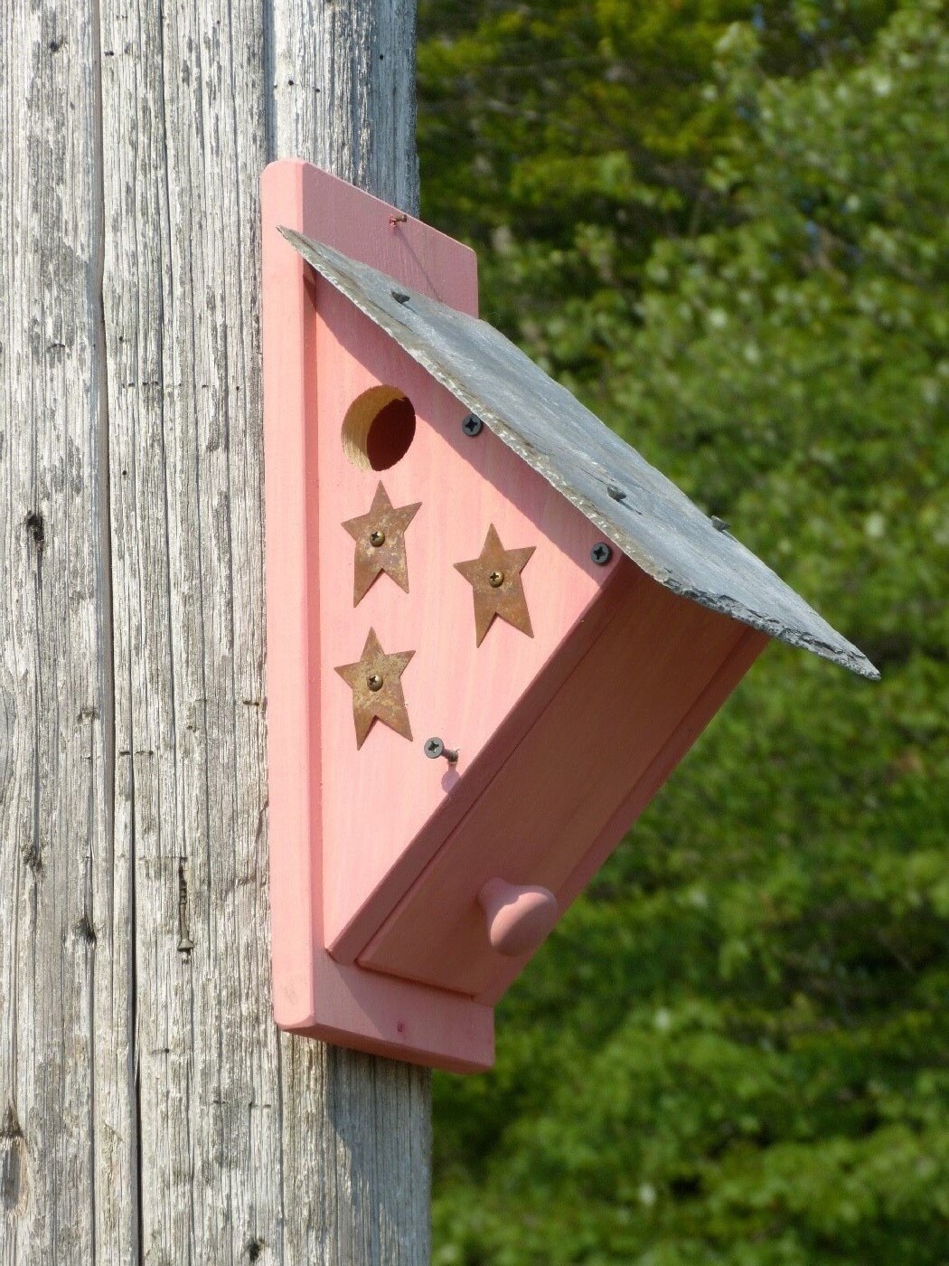 Nuthatch Birdhouse Nest Box Bird House Nestbox Rustic
