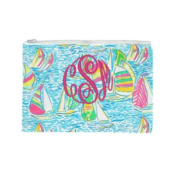 Lilly Pulitzer Monogrammed Pencil Cosmetic Case You Gotta