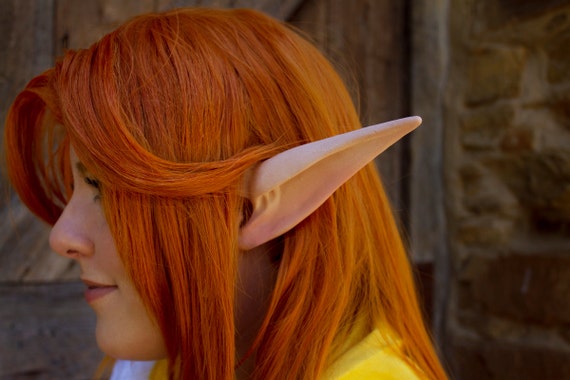 Elf Ears: LARGE ANIME/MANGA handmade latex ear tips great