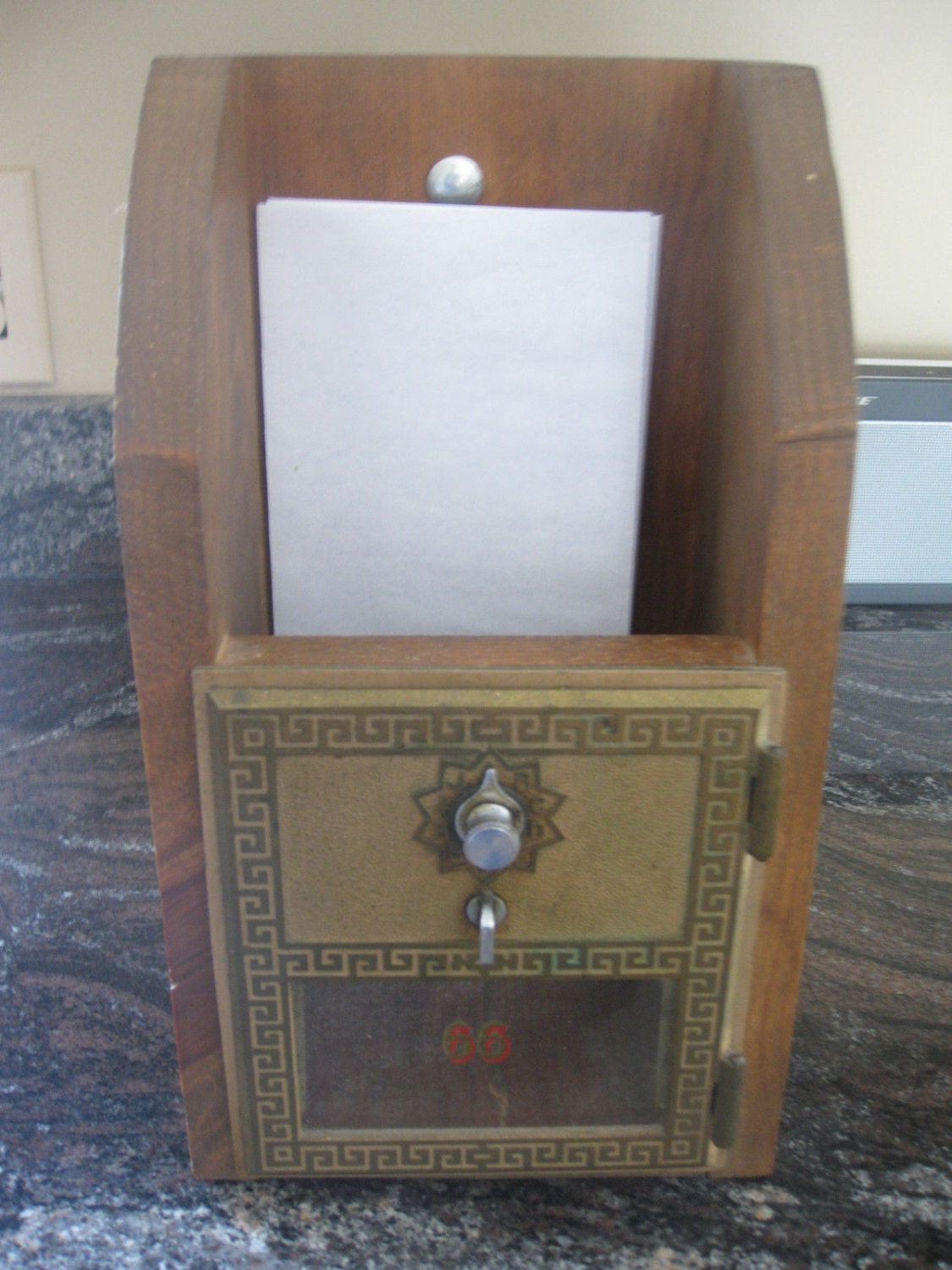 Antique Postal Box Door mail holder by TheCraftyCauldron on Etsy