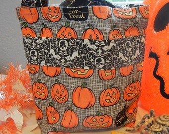 Eco-friendly Reusable Pumpkin Halloween Bag