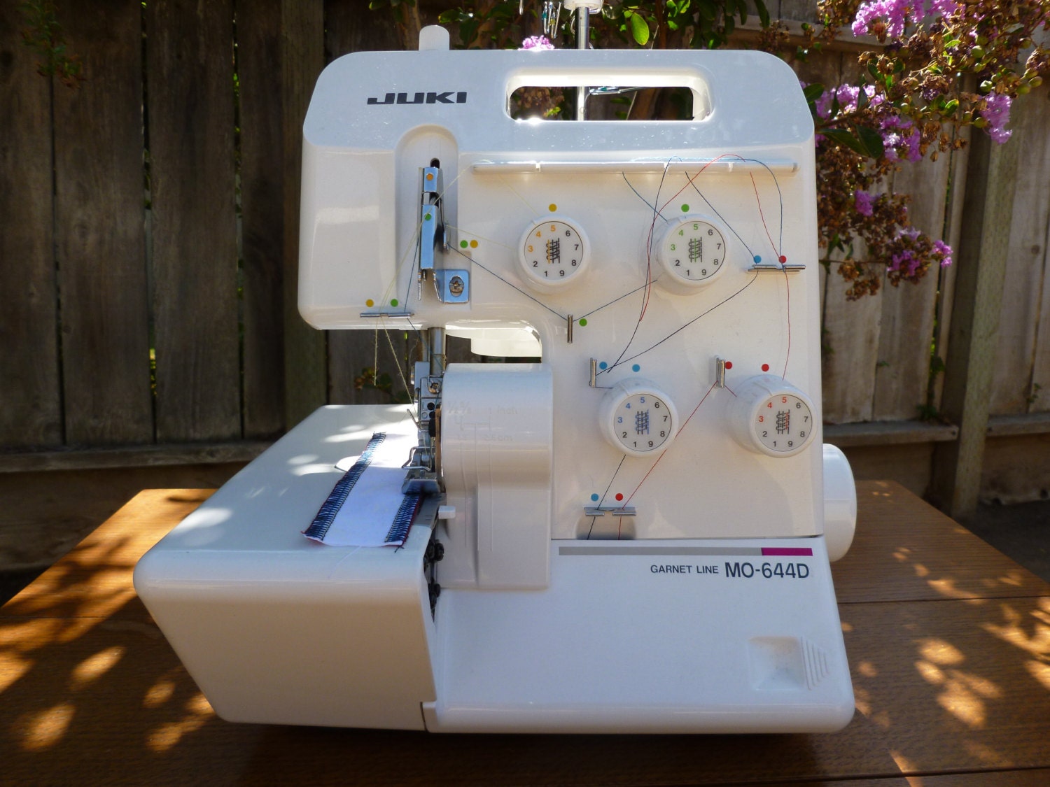 Juki MO644D Portable Serger & Accessories 2Needle by ChinenTwo