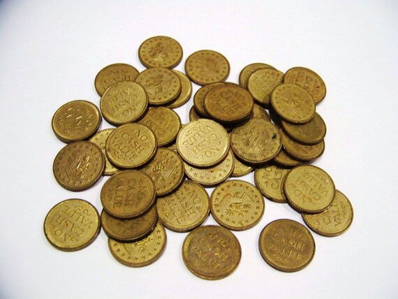 No Cash Value Eagle Tokens Casino Arcade Tokens Collection of