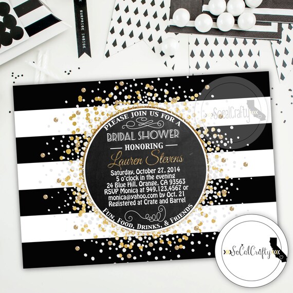 Gatsby Bridal Shower Invitations 8