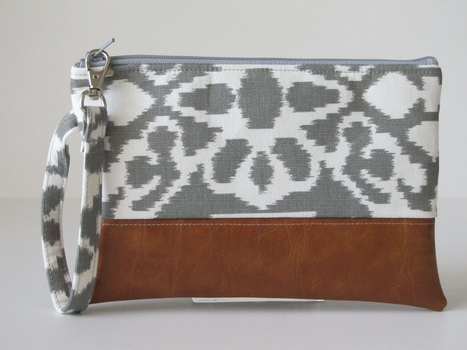 iPhone Wristlet Wallet Vegan Leather Clutch Purse Cellphone
