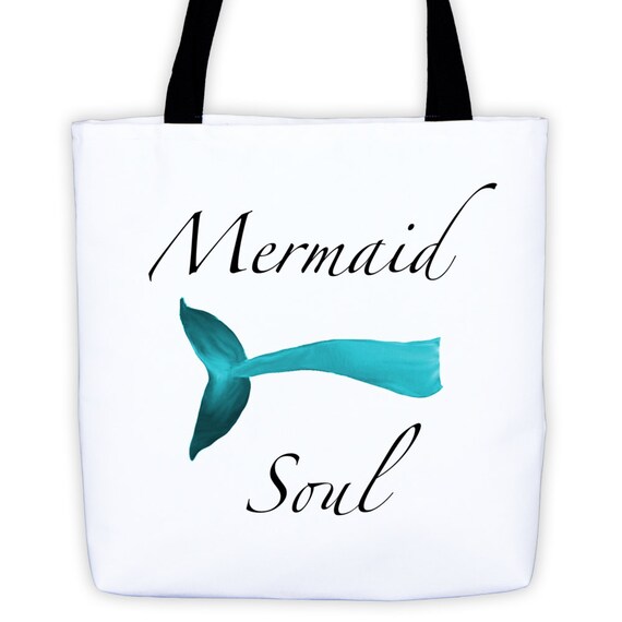 Mermaid Soul Tote Bag Summer Fashion Beach Style Island by Wave of ...