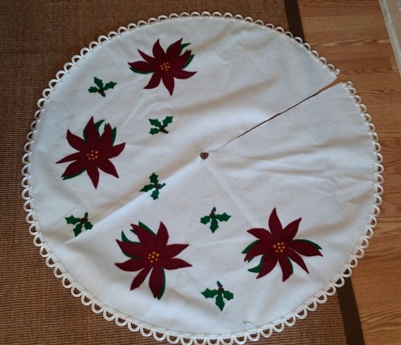 christmas tree skirt felt 42 diameter white with christmas tree skirt felt 42 diameter white with