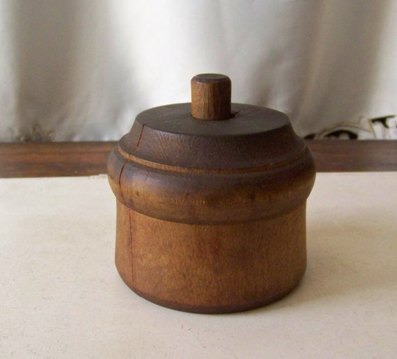 Vintage Butter Mold Wood Butter Press Primitive Kitchenware