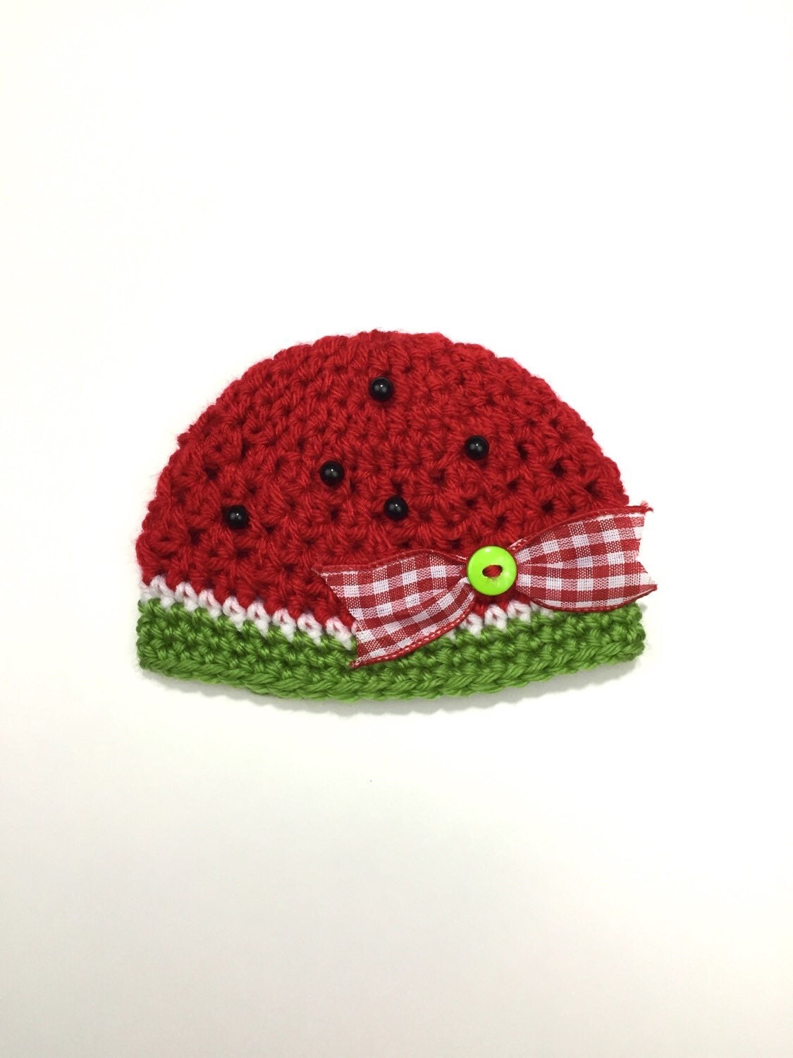 Crochet baby watermelon hat and capris baby by PinkPoppiesStudio