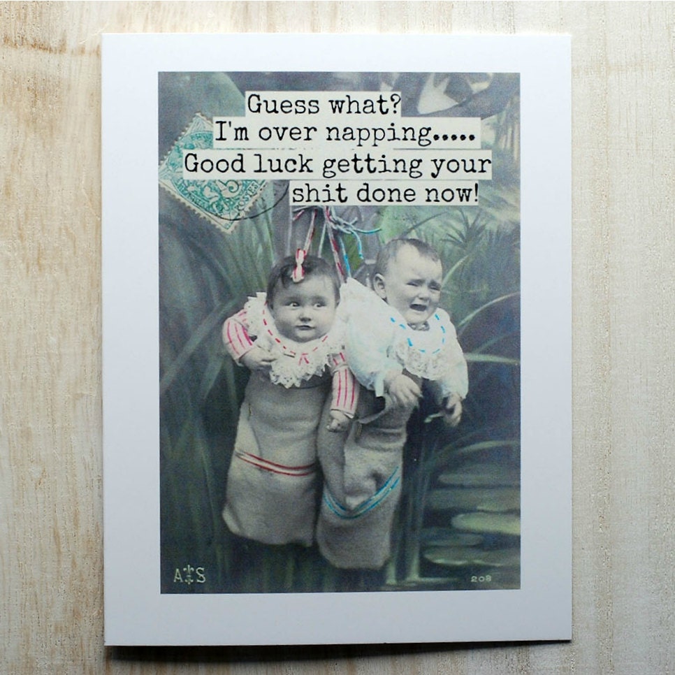 Inspirational 88 Guess What Blank Card