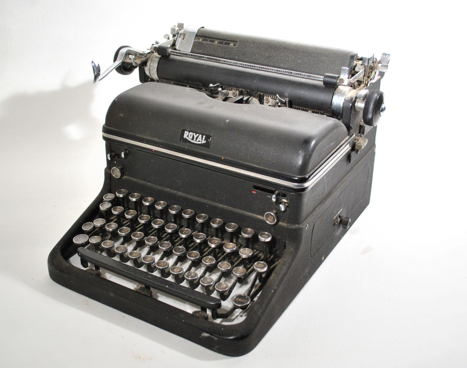 Antique Royal Typewriter Black 1930's