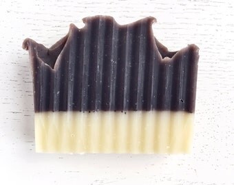 NATURAL SOAP - Tea Tree and Lavender Coconut Milk handmade soap - poppy seeds - cold process - vegan