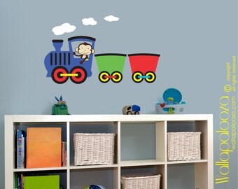 Train Wall Decor train wall decal | etsy Train Wall Decor train wall decal | etsy
