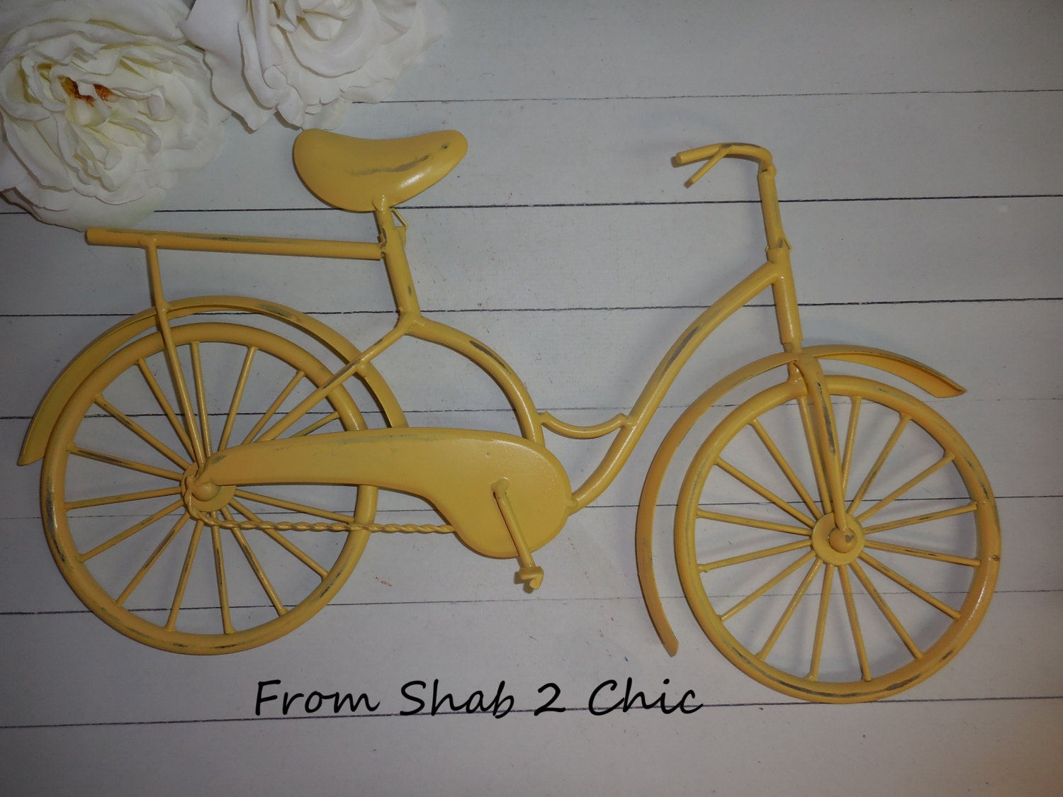 YELLOW Metal Wall Art Wall Decor Outdoor Decor Metal