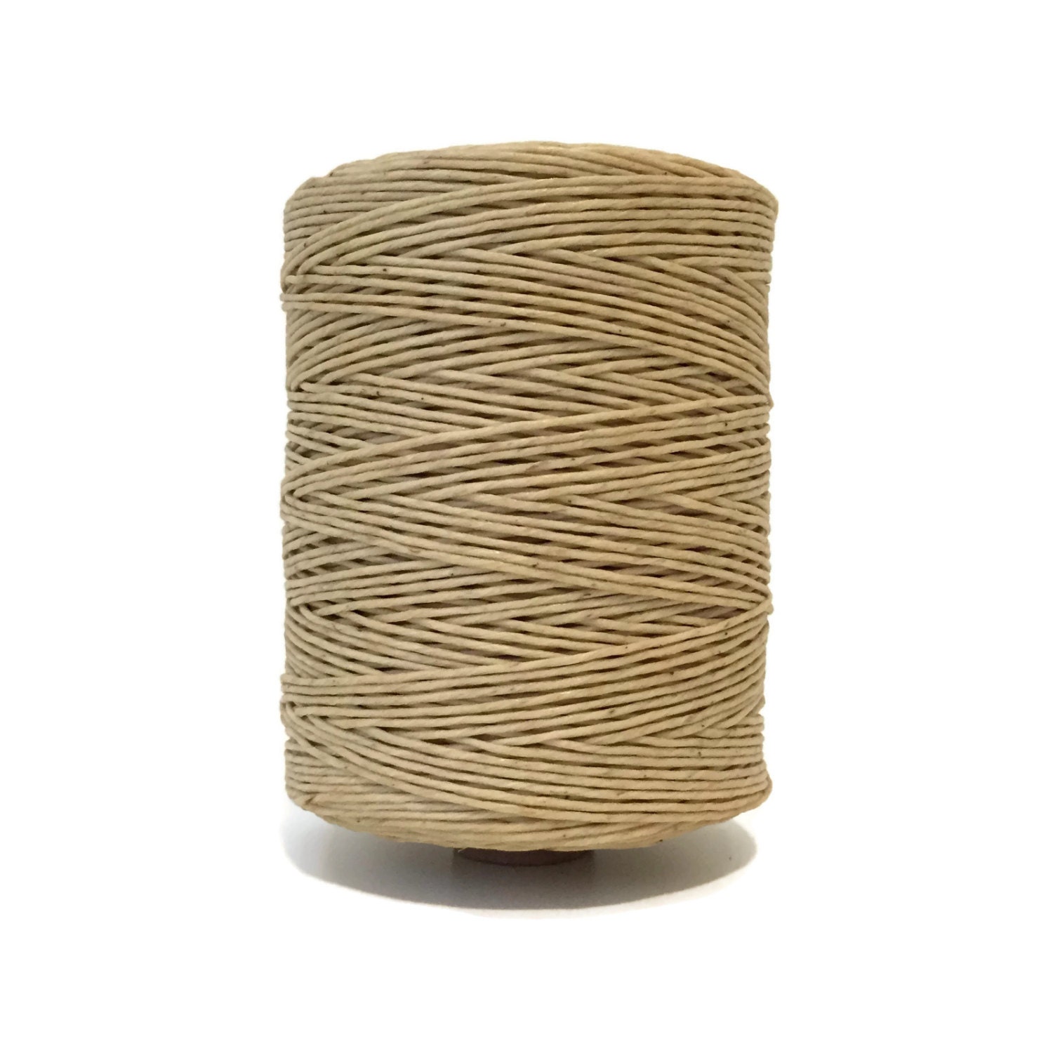 Hemp Wick 700 Feet Waxed Natural 1mm Twine