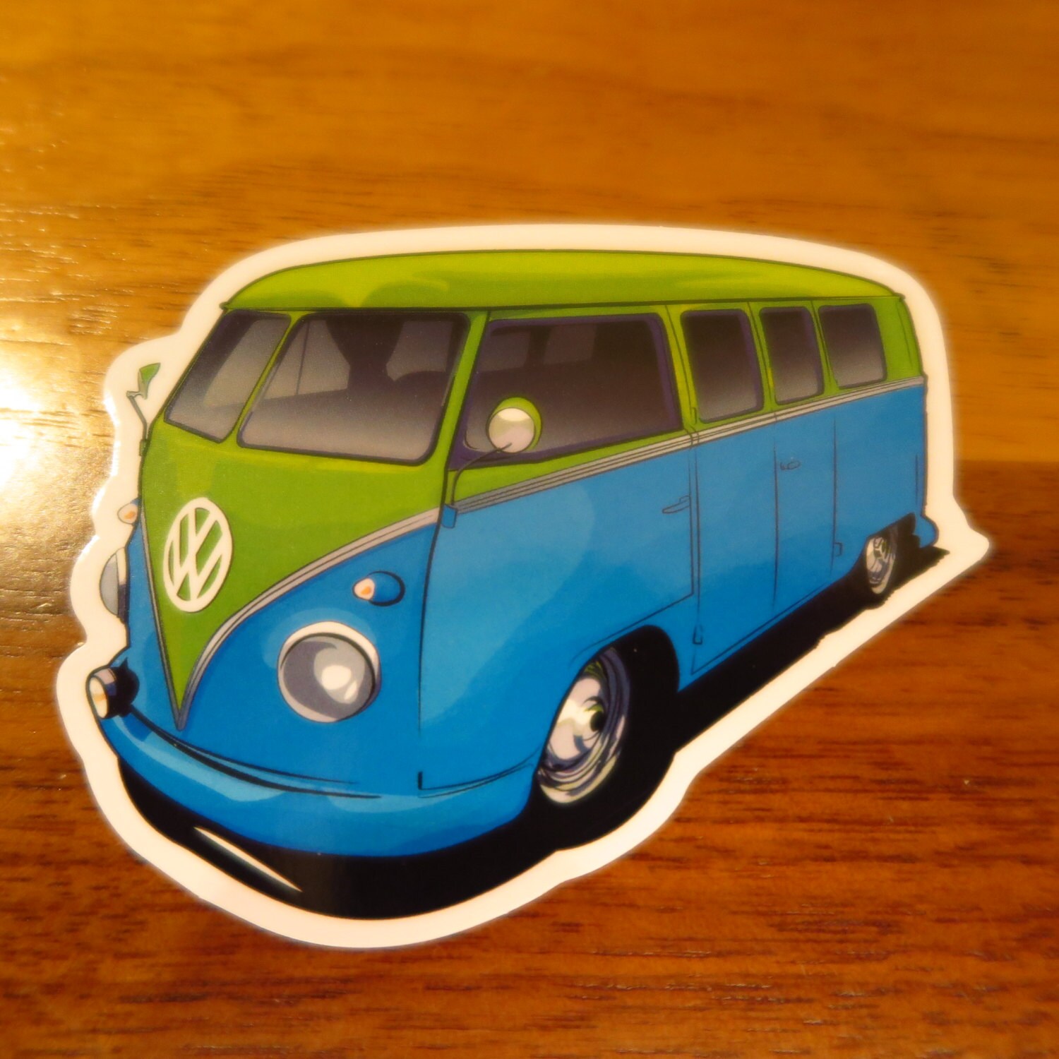Volkswagen Van 3 Sticker 100% Waterproof Vinyl Sticker Pop