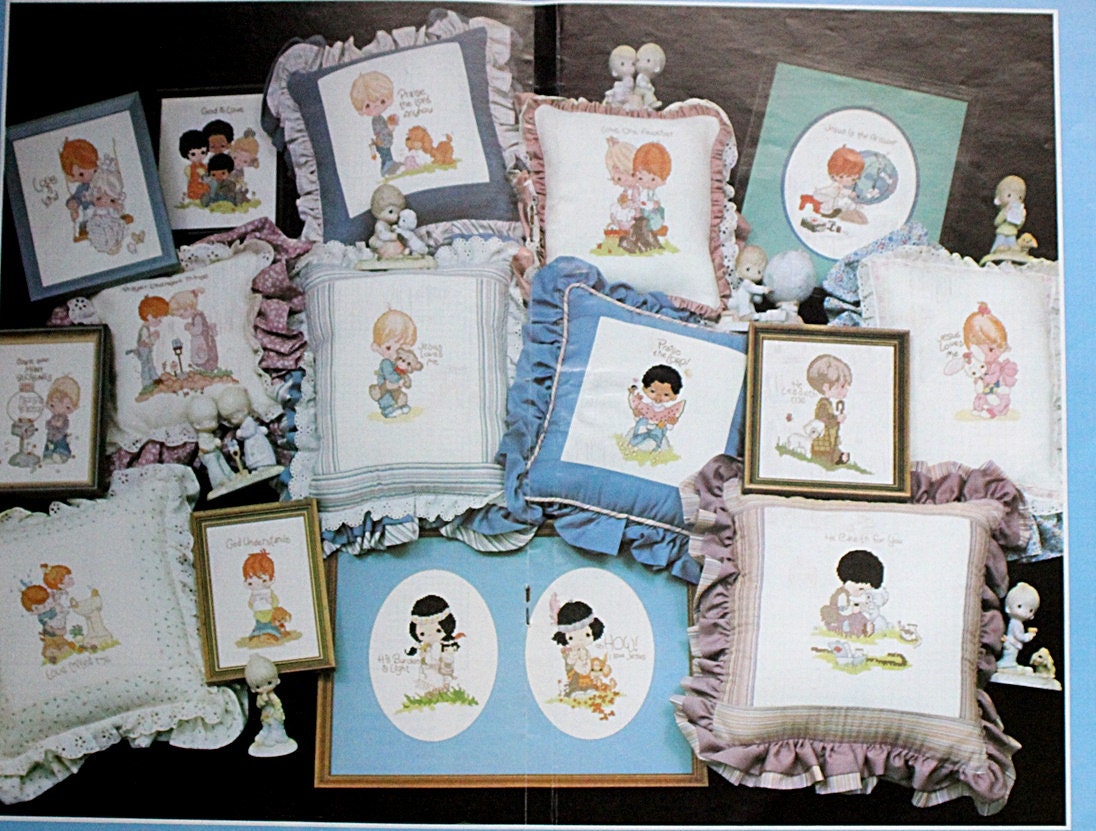 Precious Moments Cross Stitch Book Paperback Cross Stitching