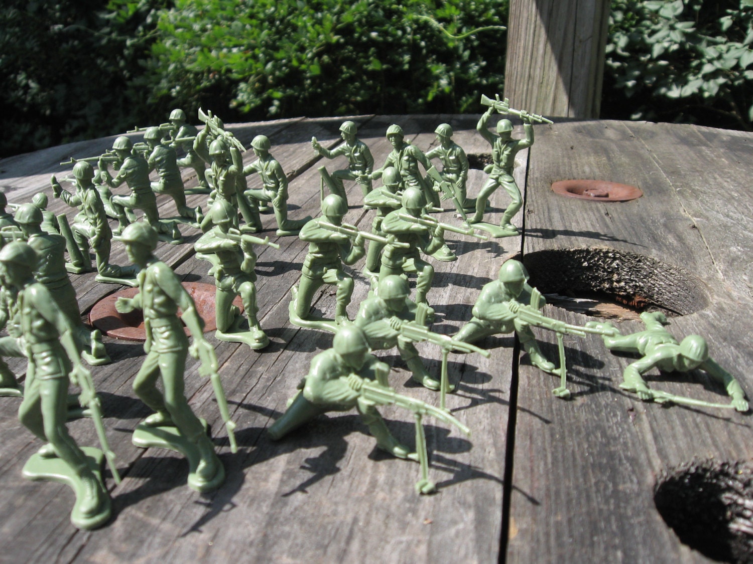 vintage army men