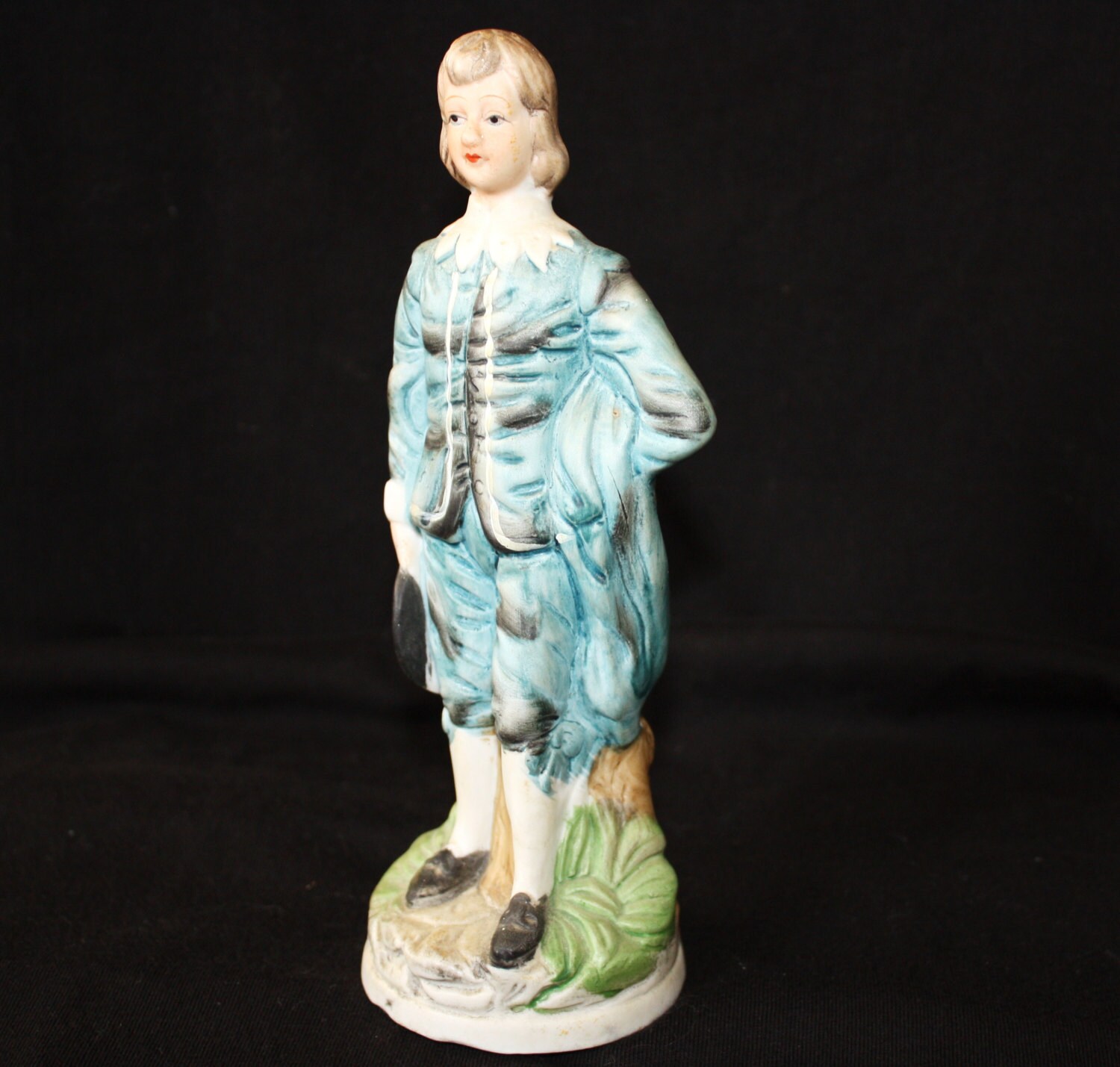 Vintage Blue Boy Figurine