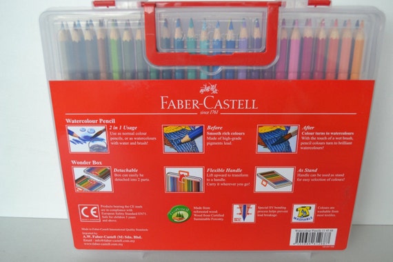 Faber Castell Watercolor Pencils Set Of 48