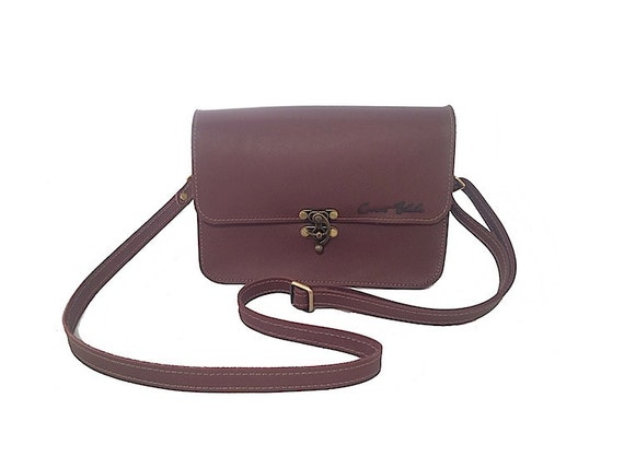 medium leather crossbody purse