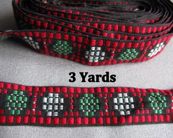 Inkle Woven Trim Vintage Trim 3 yards Embellishment