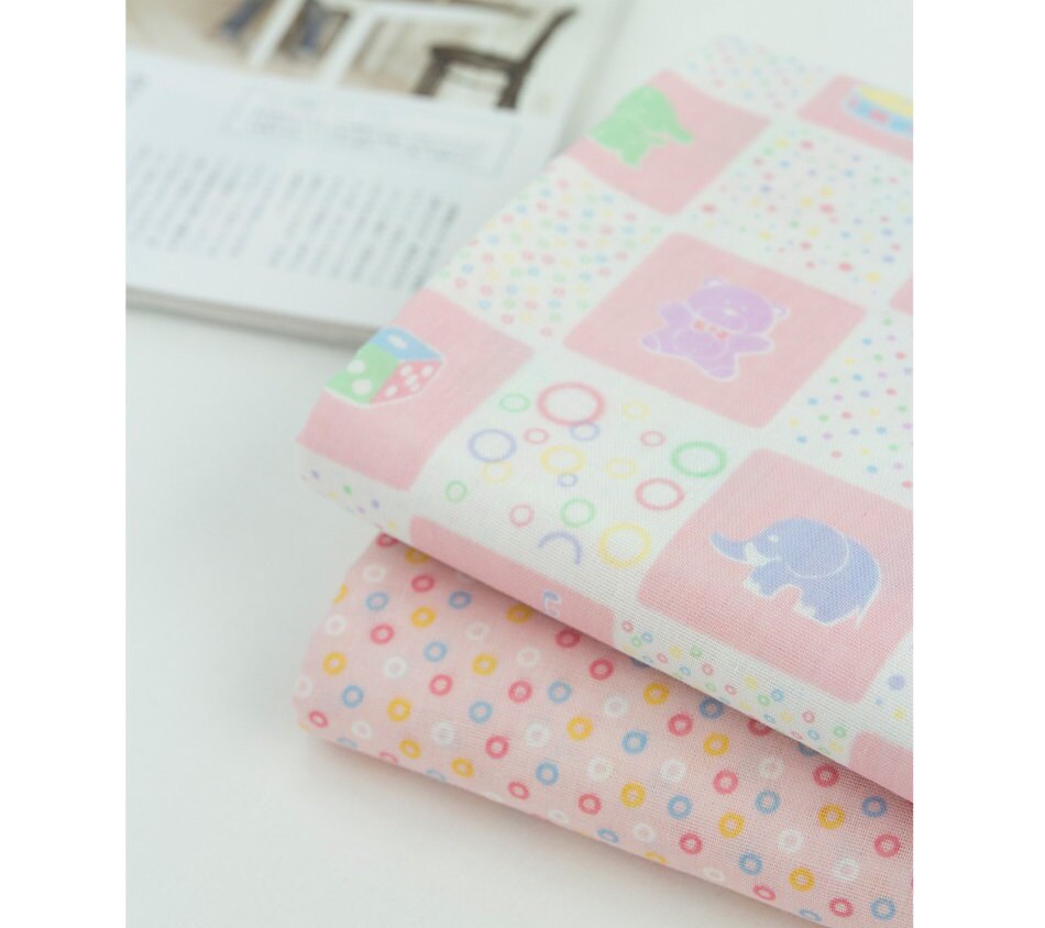 Double Gauze Cotton Fabric by the yard Korea Gauze fabrics