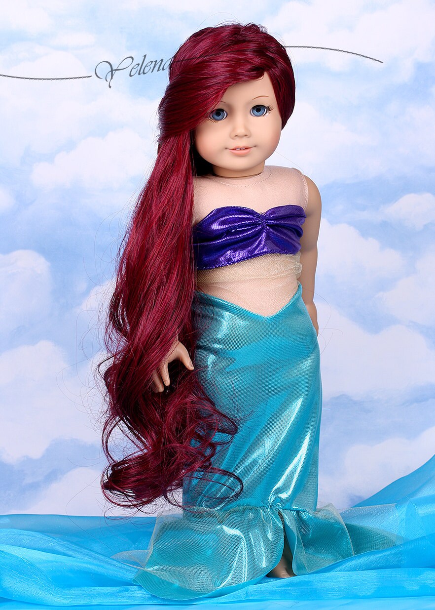 Mermaid princess fits American Girl. Doll by Harmony Club 