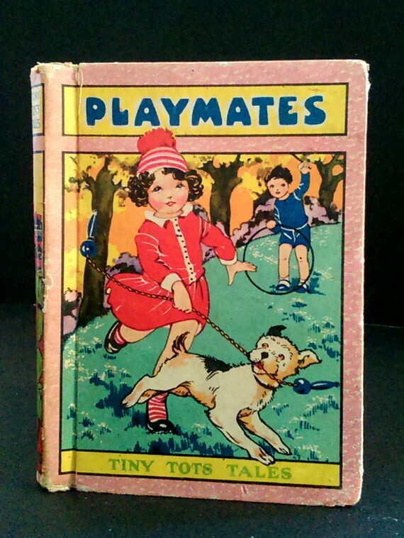 Rare antique 1930's hardback children's book. By Miss