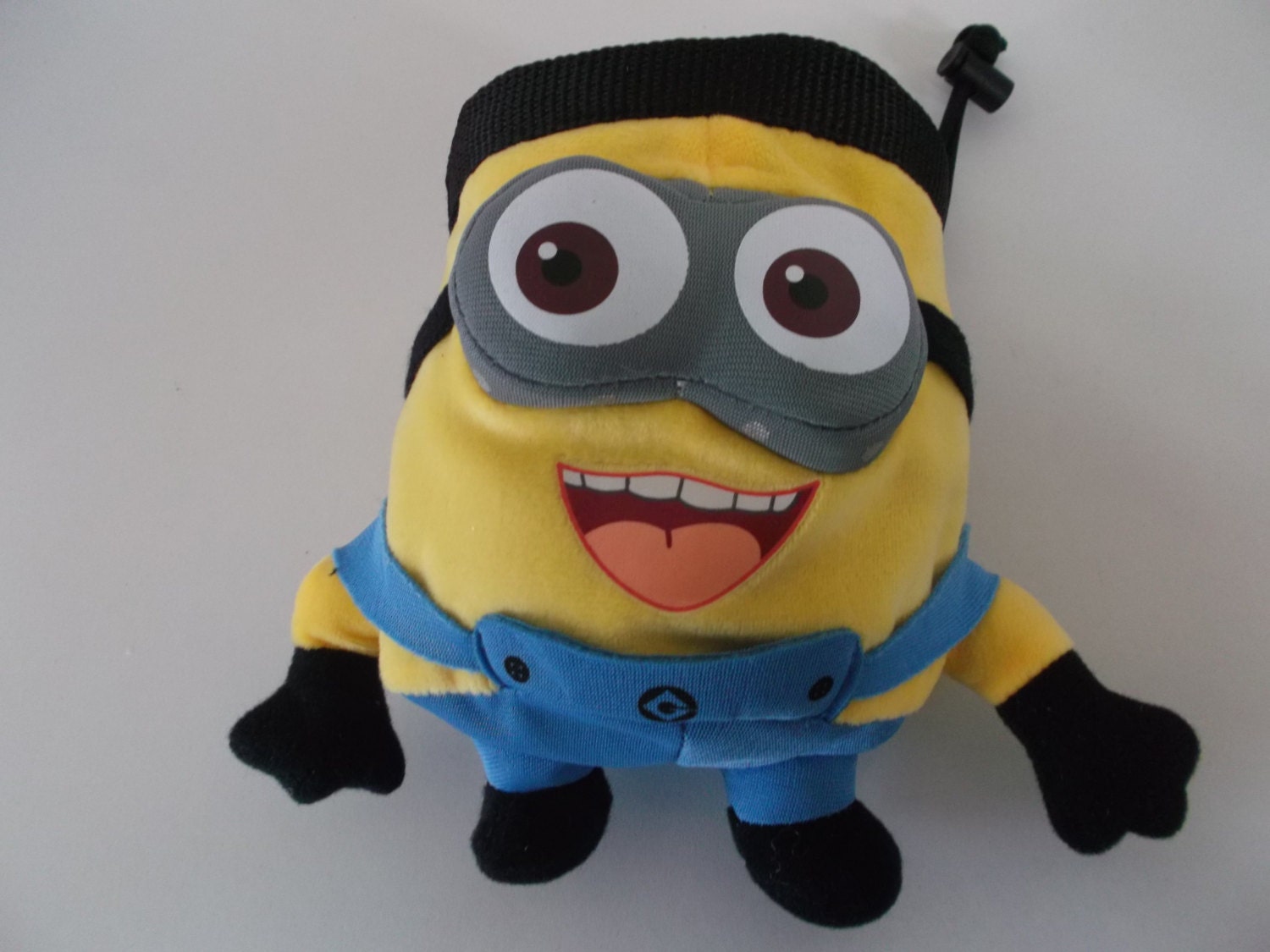 Minion Rock Climbing Chalk Bag made from a child's plush