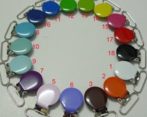 10 Clips De Sangle En Nylon 34x10 Mm - Pour Fixer Pagaies, Cannes, Filets Sur Bateau