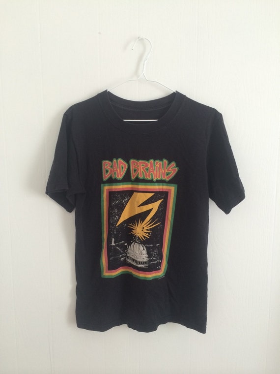 bad brains shirt yellow