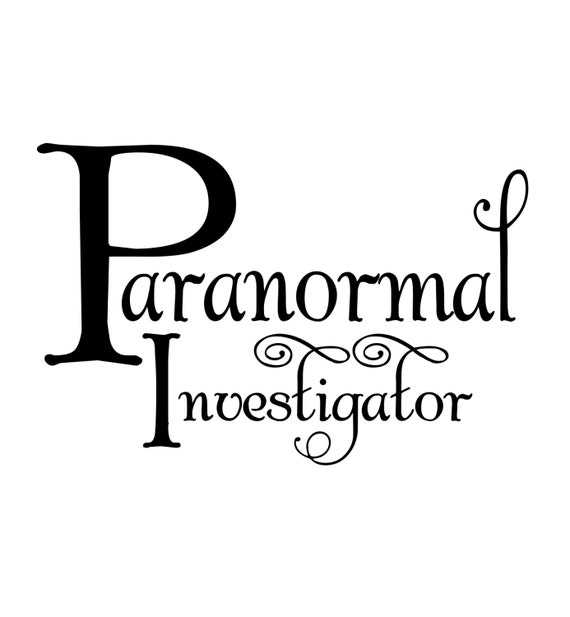 Paranormal Investigator Vinyl Decal / Sticker Easier Than