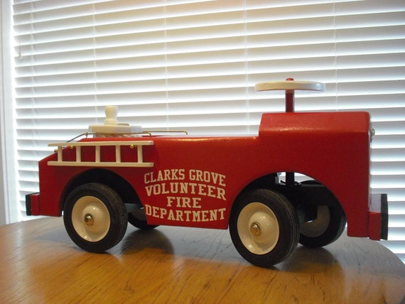 riding fire truck toy