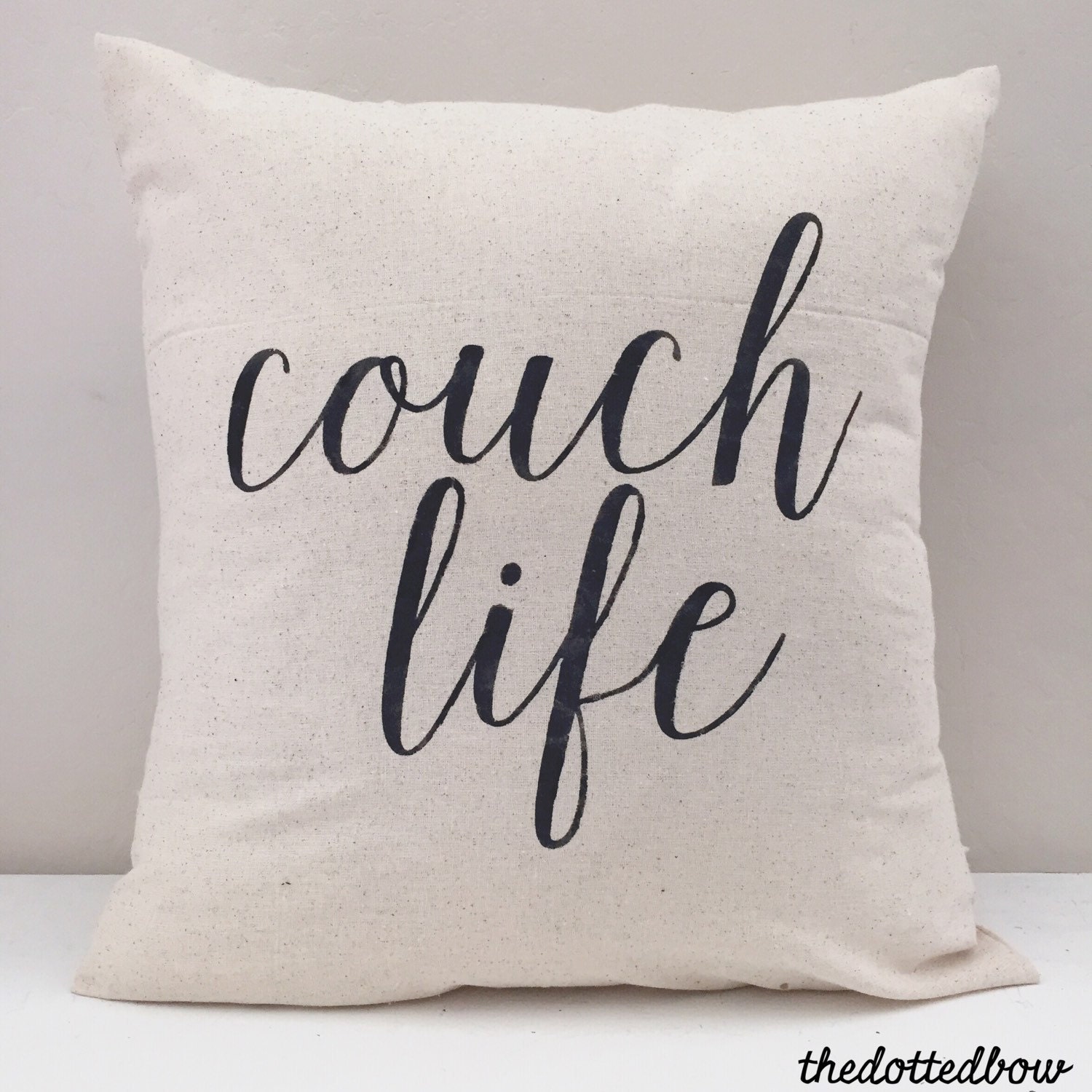Couch Life Pillow Cover