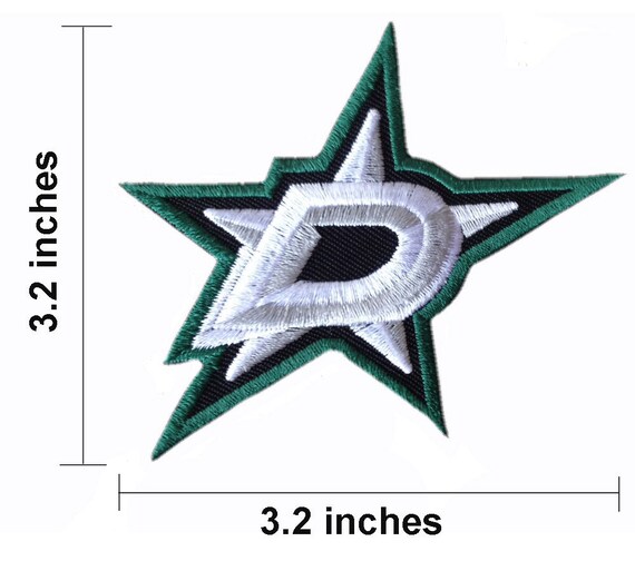 Dallas Stars Logo Embroidered Iron On Patch. by