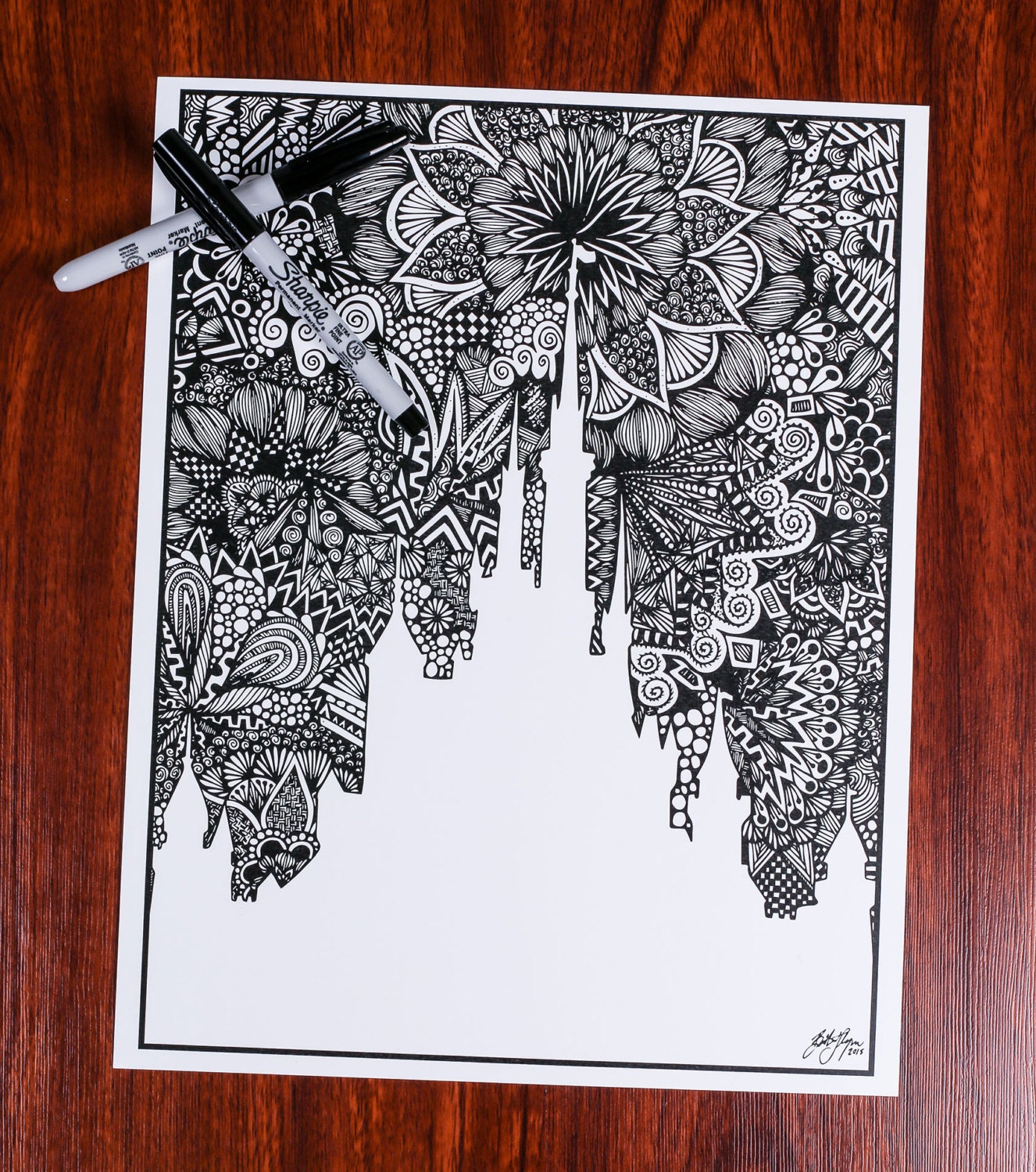 Zentangle The Castle