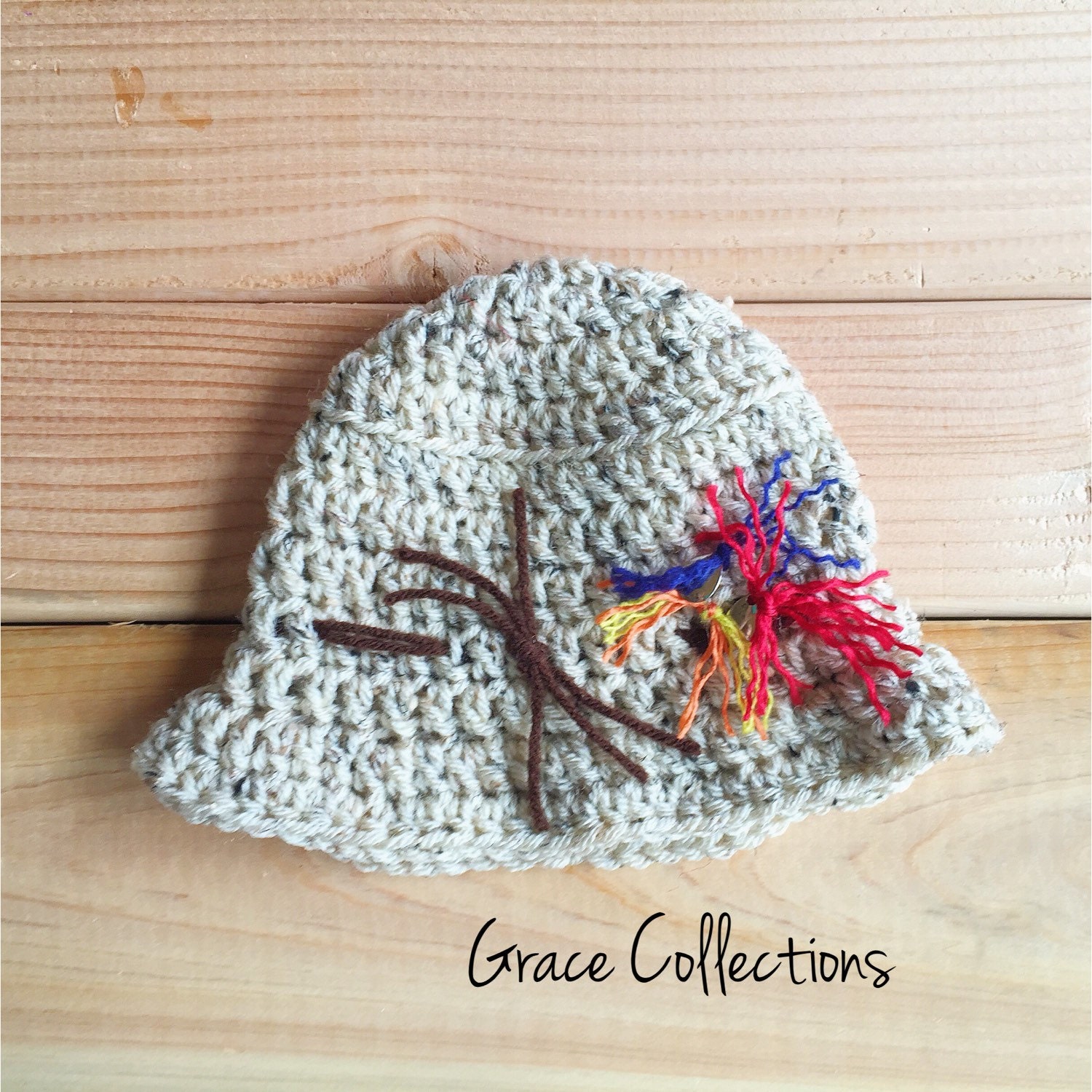 Crochet Fishing Hat Sun Hat by GraceCollectionsCo on Etsy