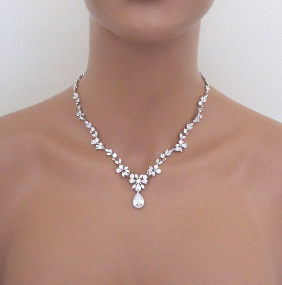 Bridal jewelry set Wedding necklace set Bridal necklace