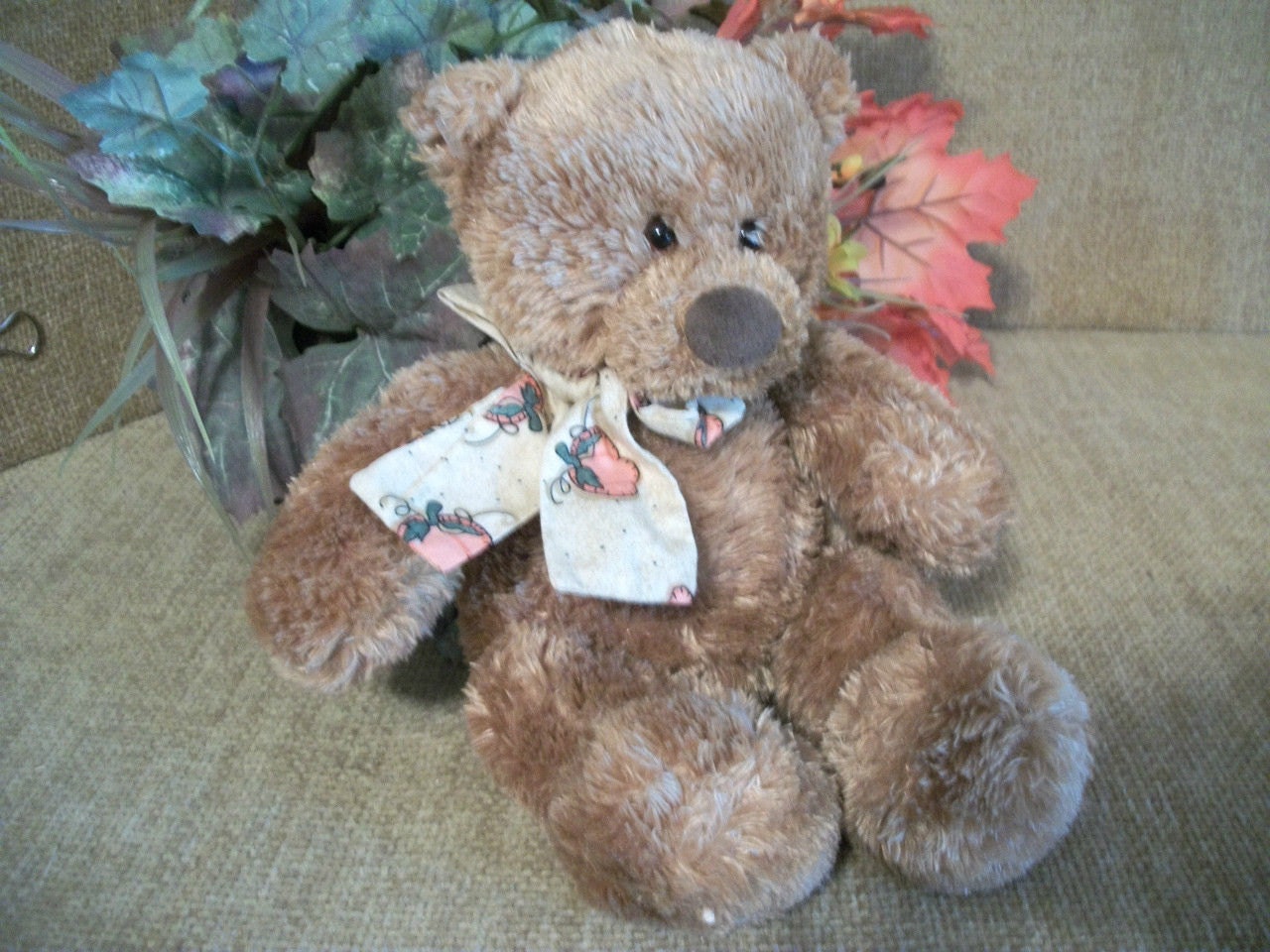 patch work teddy bear