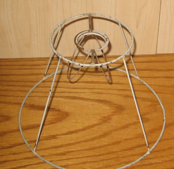 Clip on Lampshade Frame Small Vintage Lamp Shade Wire Frame