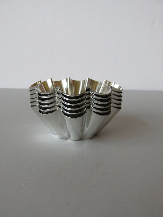 Vintage Brioche Tins Individual Brioche Pans brioche mould