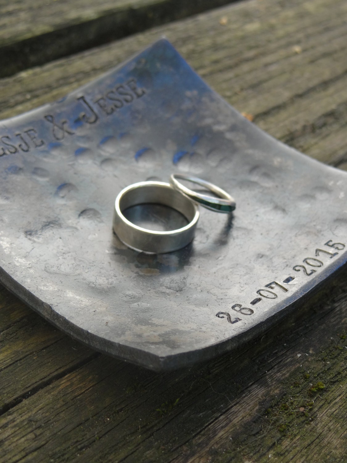 Iron and wine wedding ring