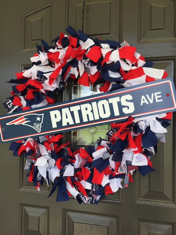 Items similar to Football Decorations Sports Decor New England Patriots