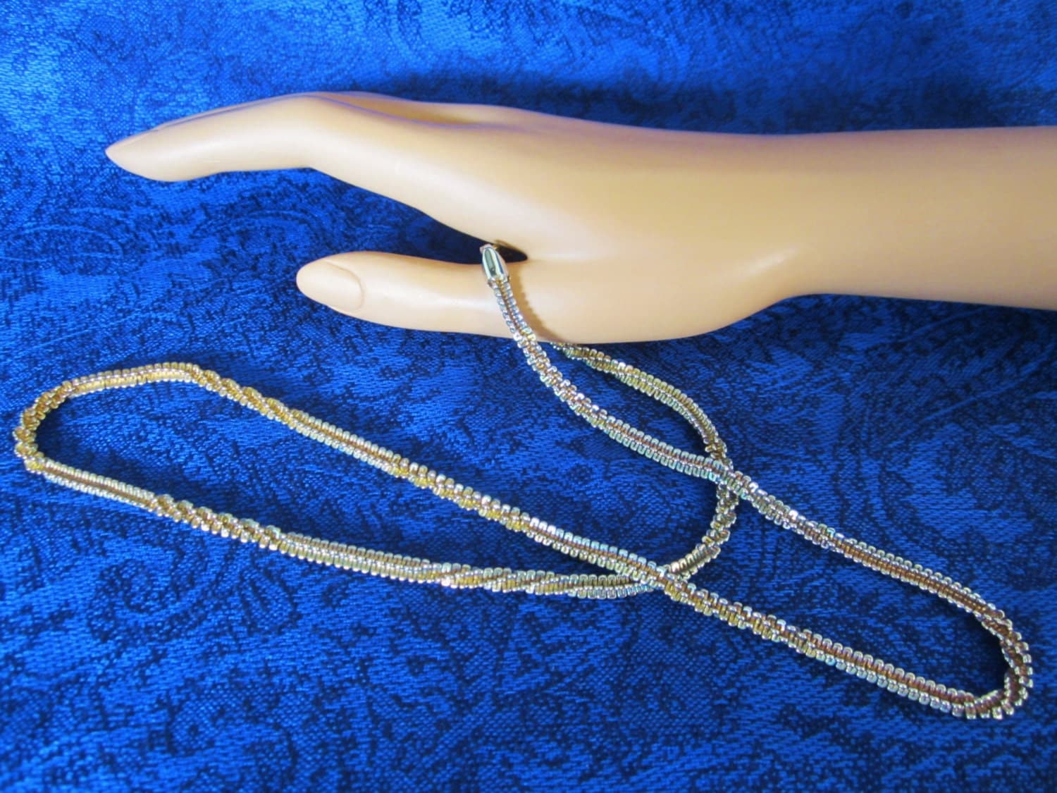 Vintage Necklace Made In Koreaa unique design and pattern a